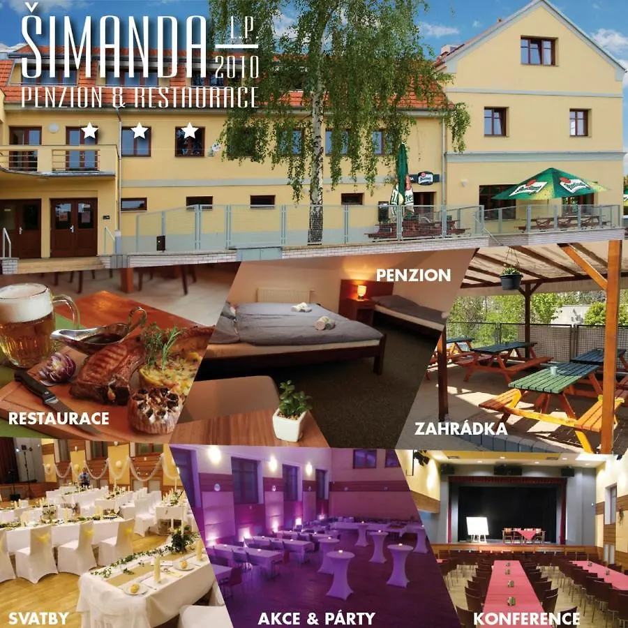 Penzion A Restaurace Simanda Prag 3*,  Tjeckien